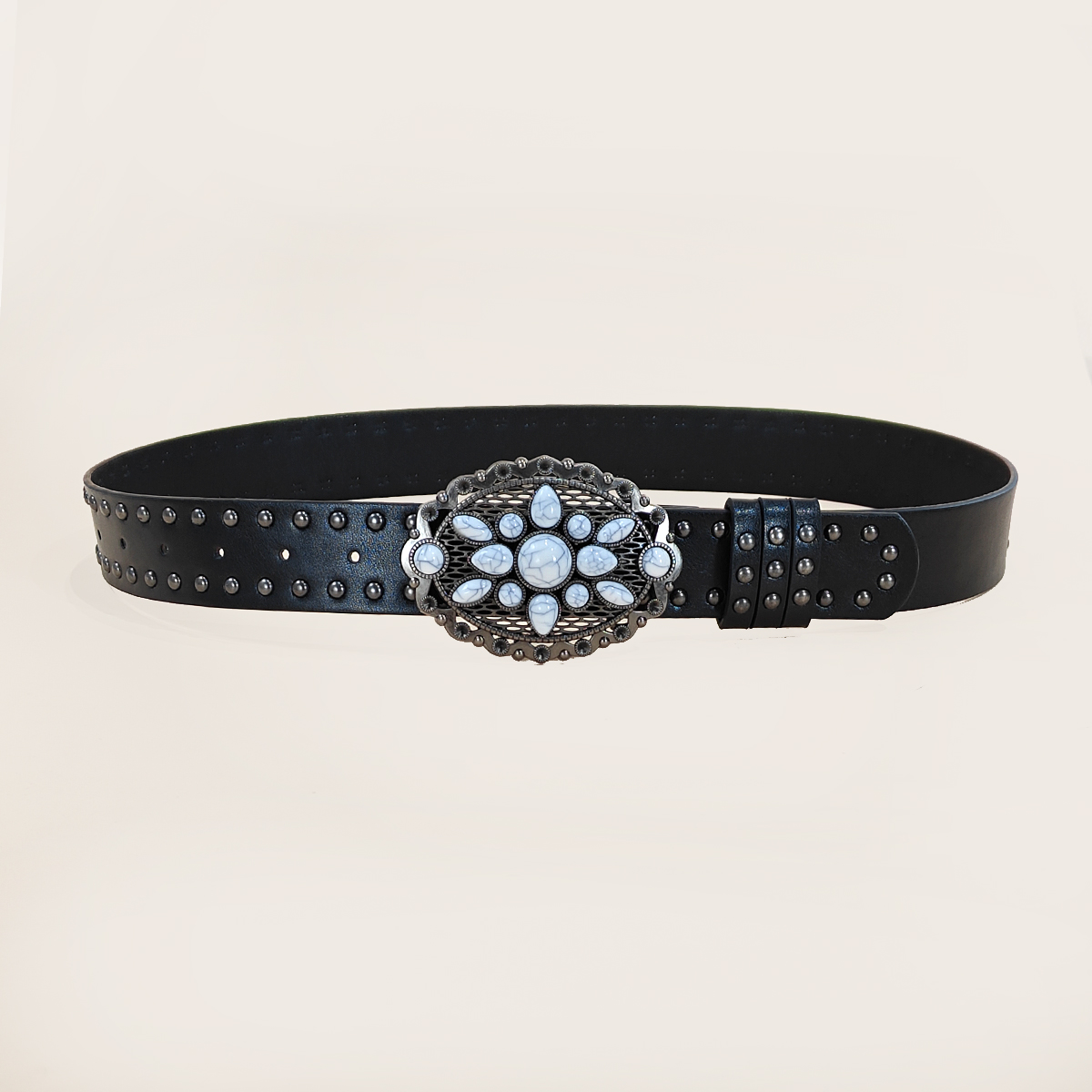 Heren en dames casual punk riv - Leather Work Western recensie en prijs