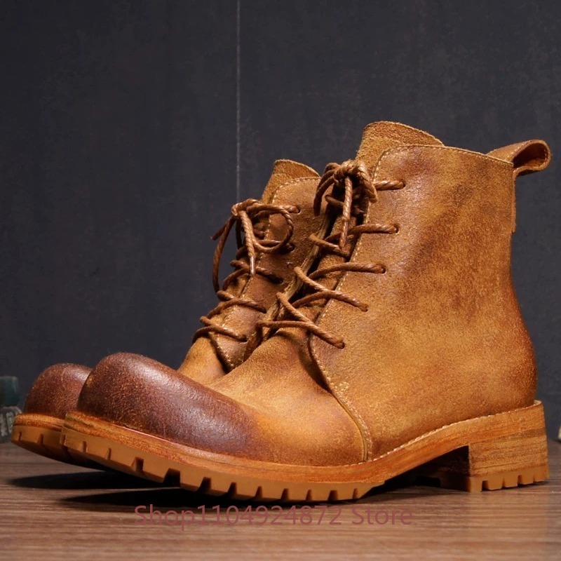 Handgemaakte retro woestijnlaa - Leather Work Western recensie en prijs