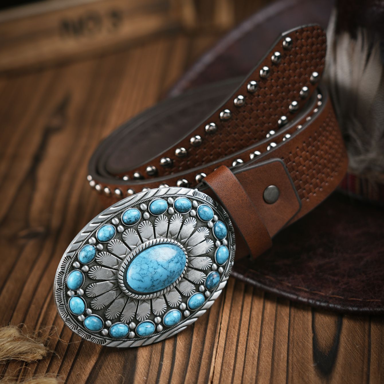 Een casual retro riem in weste - Leather Work Western recensie en prijs
