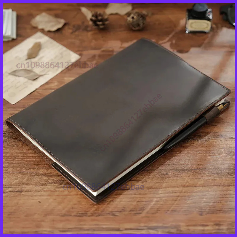Vintage lederen B5 notitieboek - Leather Work Diary Covers recensie en prijs