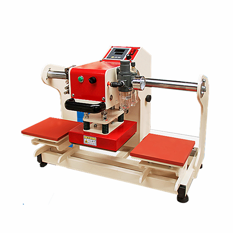 Dubbele station warmtepersmach - Leatherwork Hand Press recensie en prijs