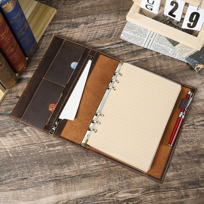 Leren dagboek voor school, wer - Leather Work Diary Covers recensie en prijs