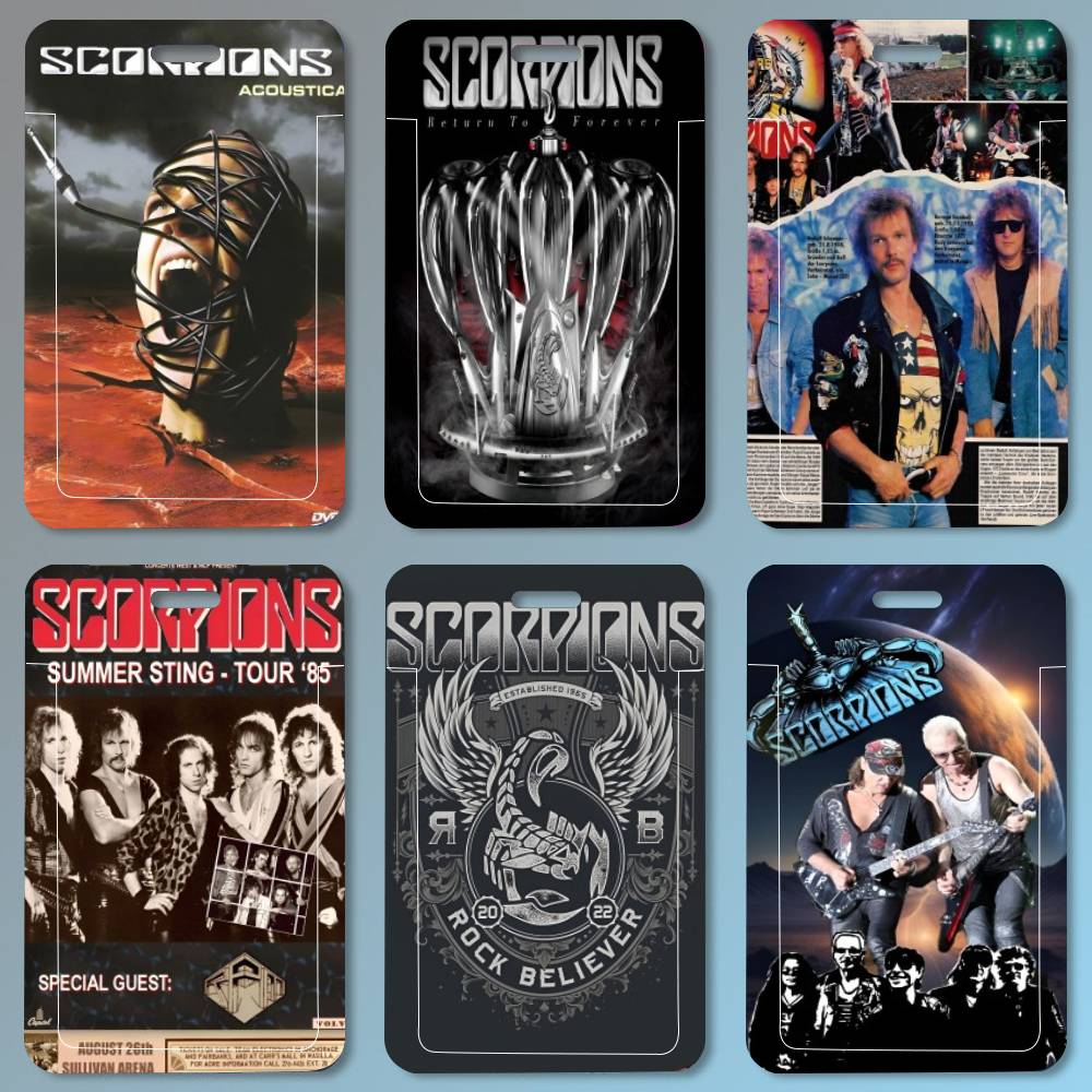 Scorpions Band Art ID-kaarthou - Leather Work For Kids recensie en prijs
