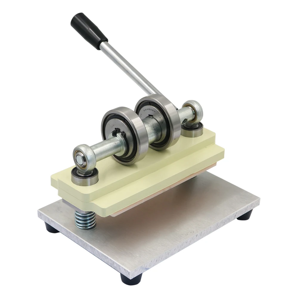 Lederen pers Handmatige stansm - Leatherwork Hand Press recensie en prijs