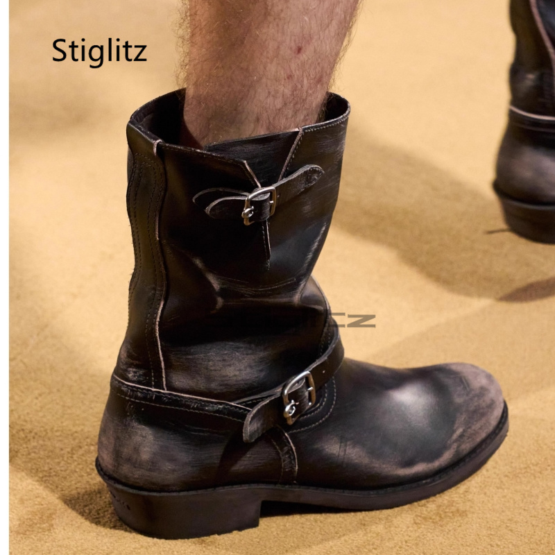 Retro Western Cowboy Laarzen v - Leather Work Western recensie en prijs