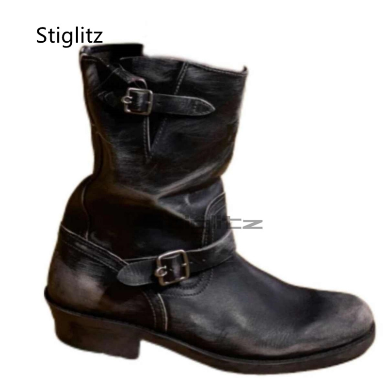 Retro Western Cowboy Laarzen v - Leather Work Western recensie en prijs
