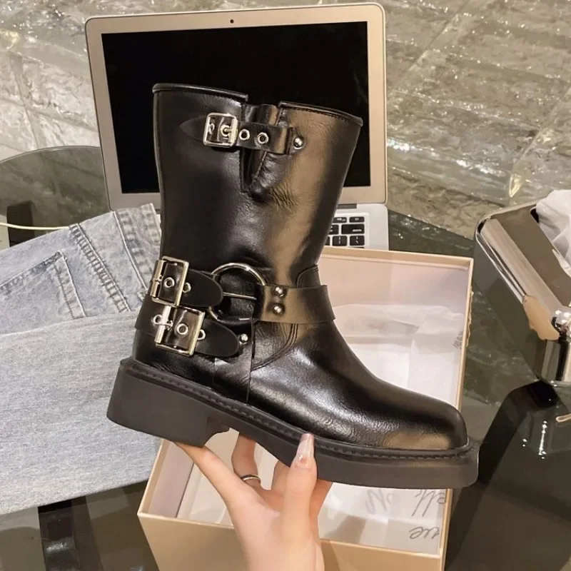 Women's Ankle Boots Autumn Wor - Leather Work Western recensie en prijs