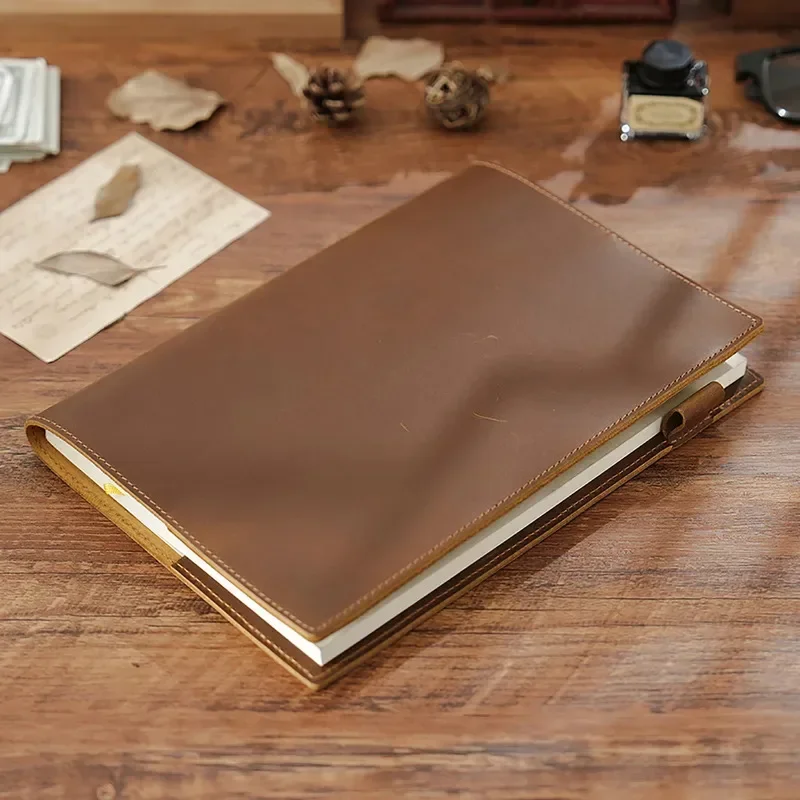 Nieuwe vintage lederen B5 dagb - Leather Work Diary Covers recensie en prijs