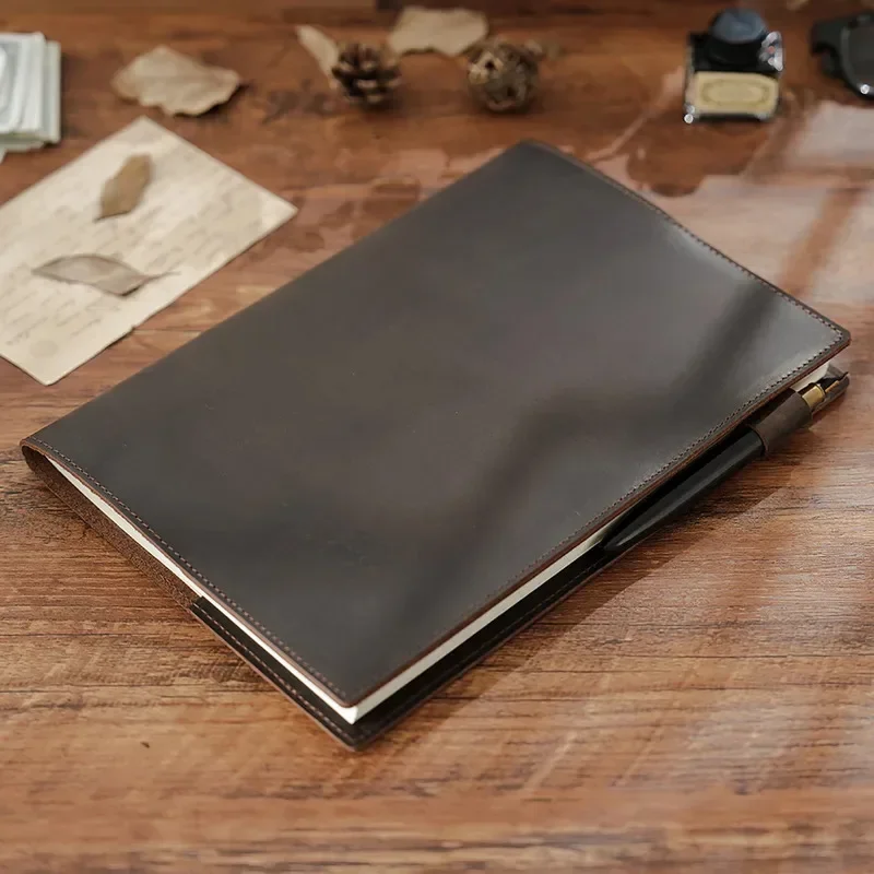 Nieuwe vintage lederen B5 dagb - Leather Work Diary Covers recensie en prijs