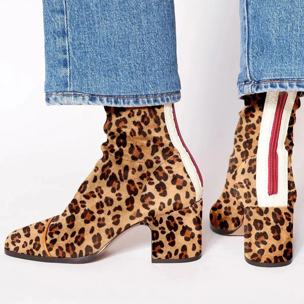 Suède leren dameslaarzen met p - Leather Work Western recensie en prijs