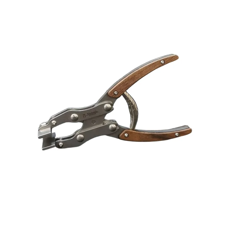 Leren platte tang van roestvri - Leatherwork Hand Press recensie en prijs