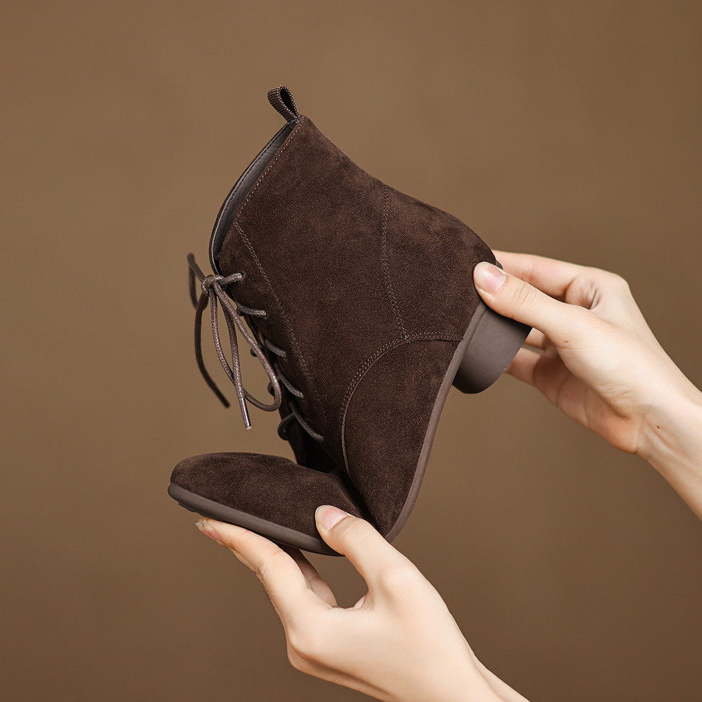 Aucegi Dames Suède Enkellaarze - Leather Work For Kids recensie en prijs