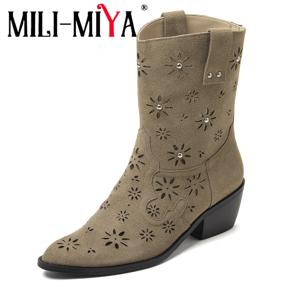 MILI-MIYA 2026 Dames Western C - Leather Work Western recensie en prijs